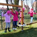 Wielkim powodzeniem u dzieci cieszy się nowy plac zabaw