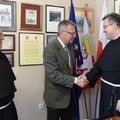  Wizyta Prowincjała Franciszkanów w darłowskim ratuszu