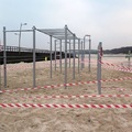 W Darłowie na plaży powstał Street Workout Park