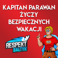 #RespektBałtyk - Kapitan Parawan życzy bezpiecznych wakacji