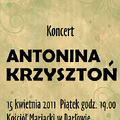 Koncert Antoniny Krzysztoń w Darłowie