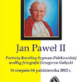 Wystawa: Jan Paweł II – portrety Karoliny Szyman – Piórkowskiej